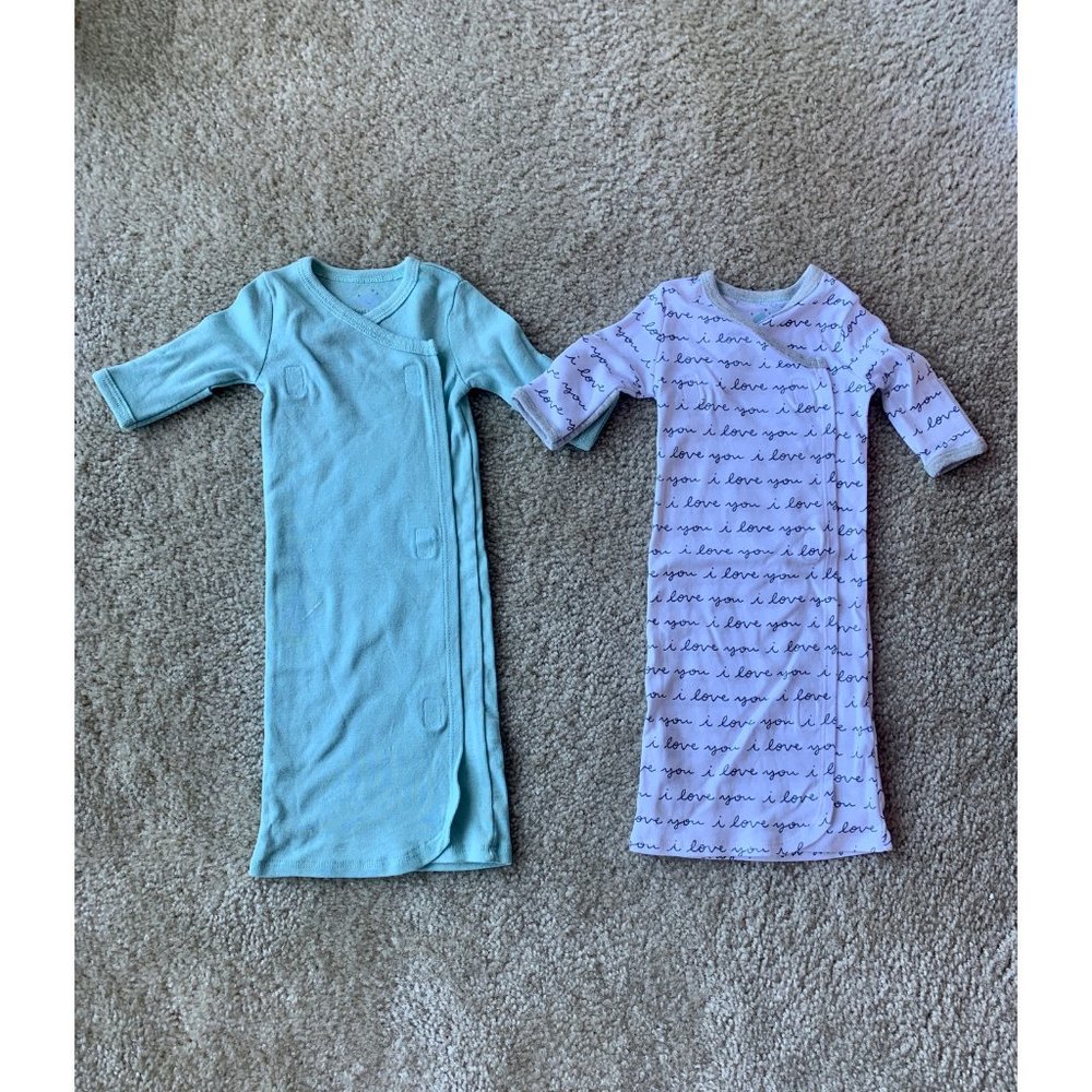 NWOT Cloud Island Preemie Swaddle Pajamas
